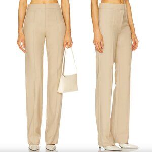 Alexis Duke Pant in Dune Tan Beige Straight Leg Trouser Small S